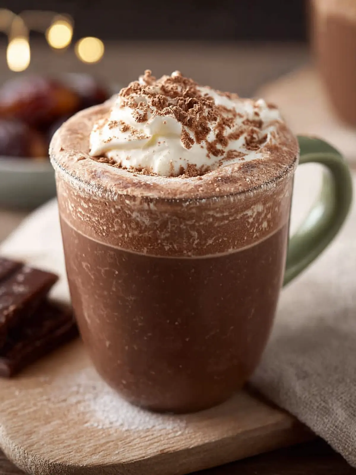 Date Sweetened Hot Chocolate (Naturally Creamy) First Image