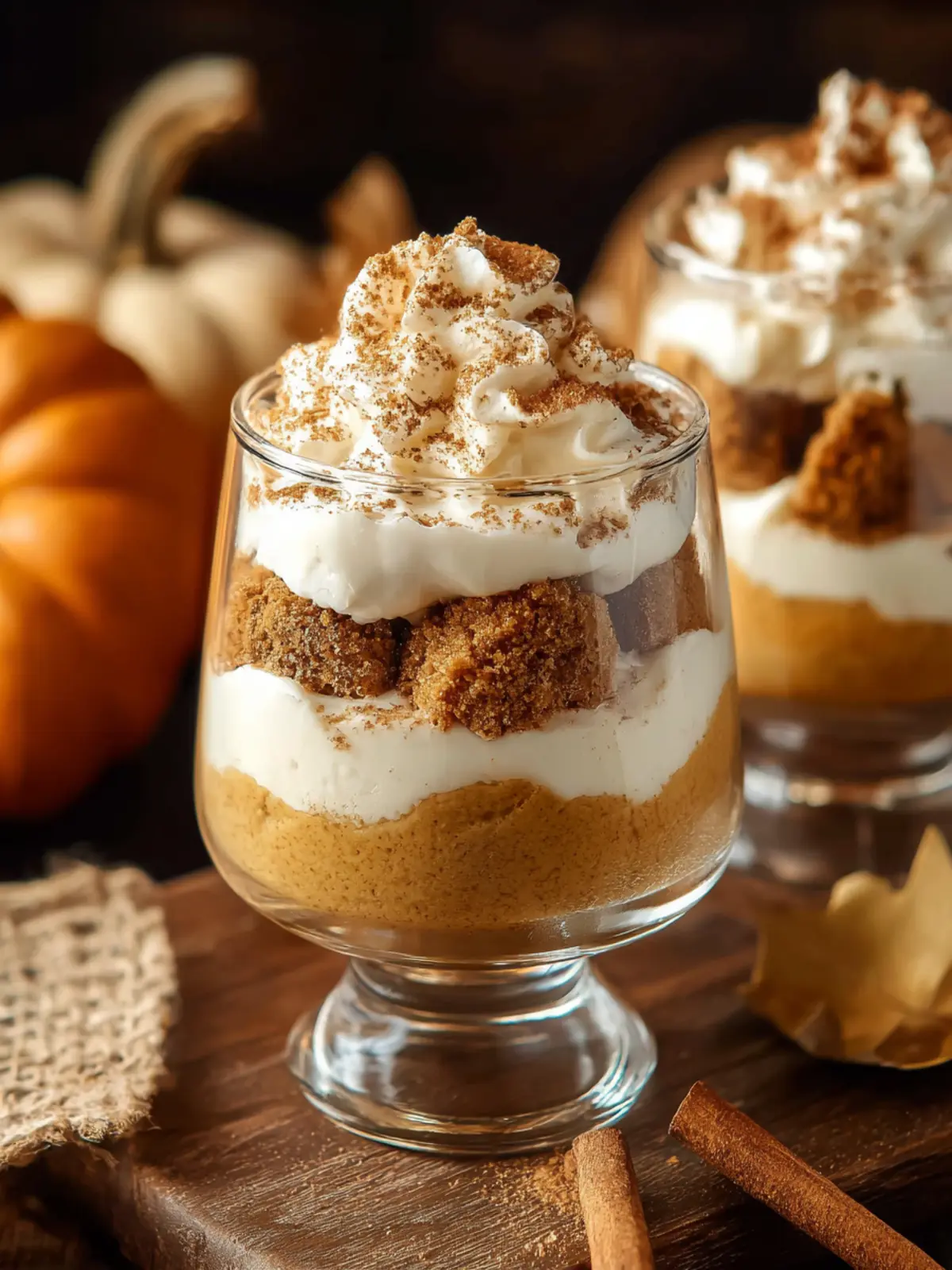 Indulge in Pumpkin Tiramisu Parfaits – A Cozy Delight First Image