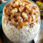 Creamy Gingerbread Overnight Oats, Dietitian Recipe First Image