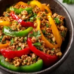 Ground Turkey and Peppers First Image