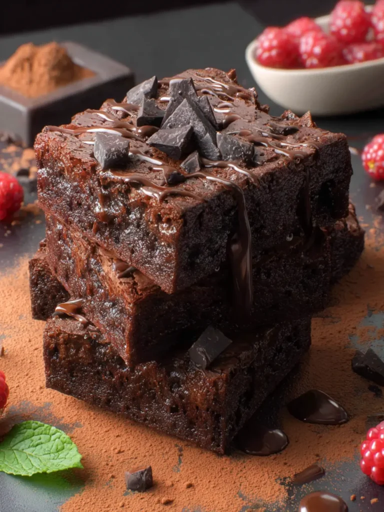 Greek Yogurt Brownies First Image