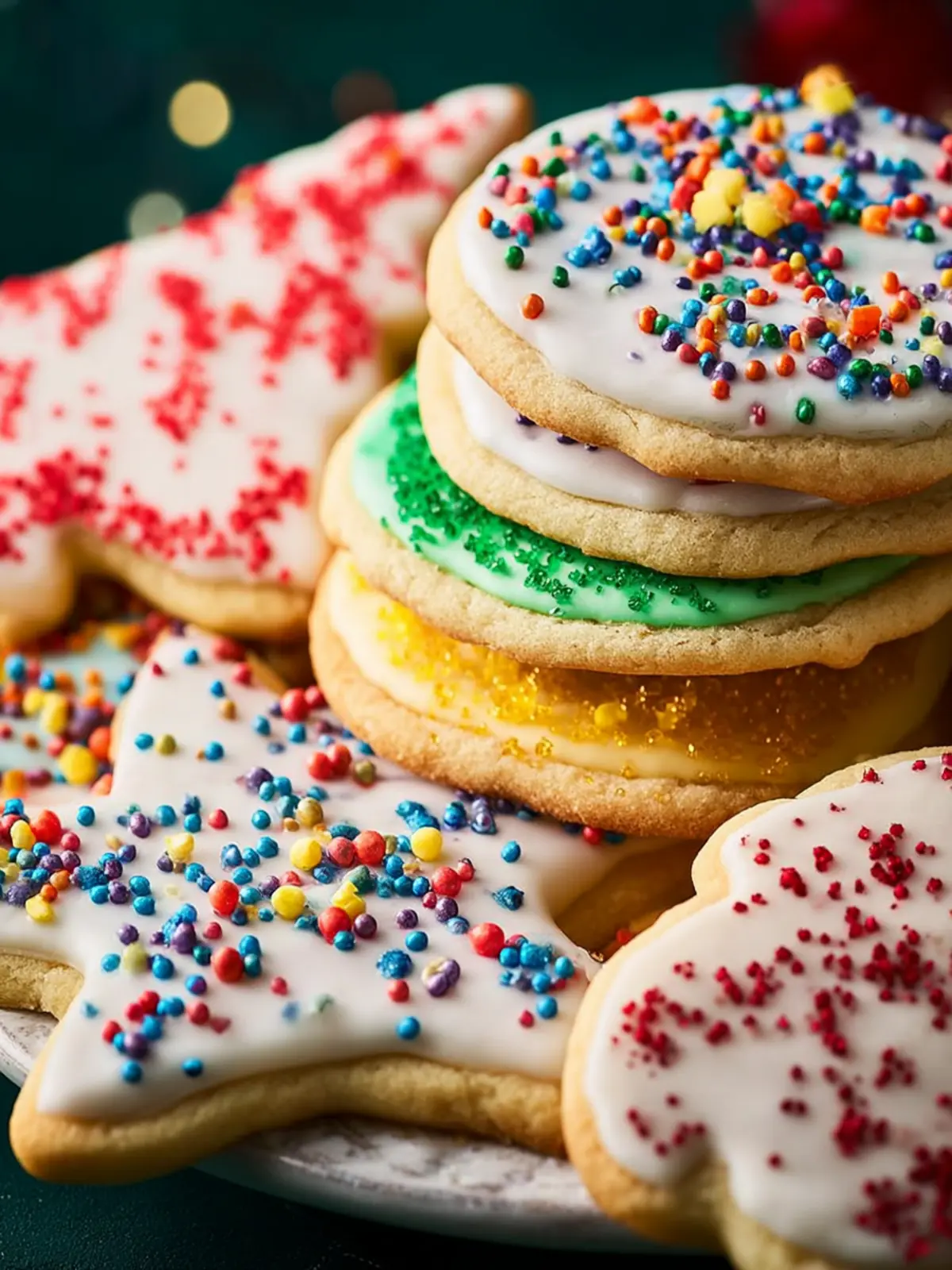 Soft and Chewy Gluten Free Sugar Cookies (Cut Out and Drop Options) First Image