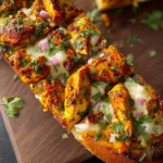 Tandoori Chicken Garlic Bread First Image
