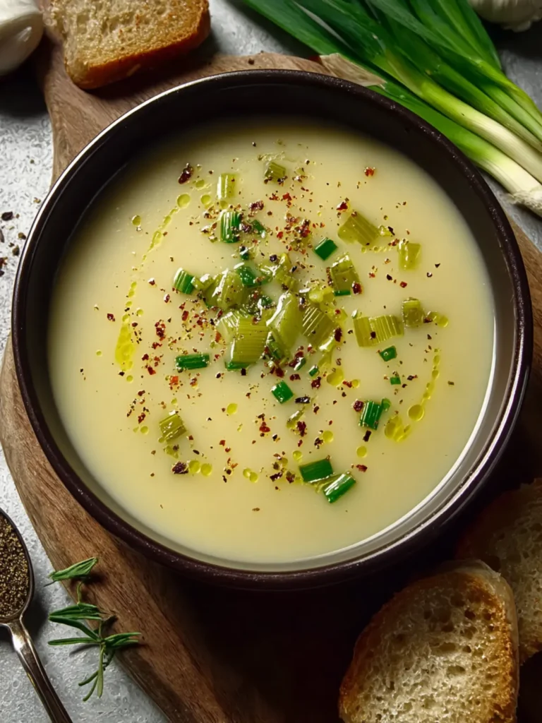 Vegan Potato Leek Soup First Image