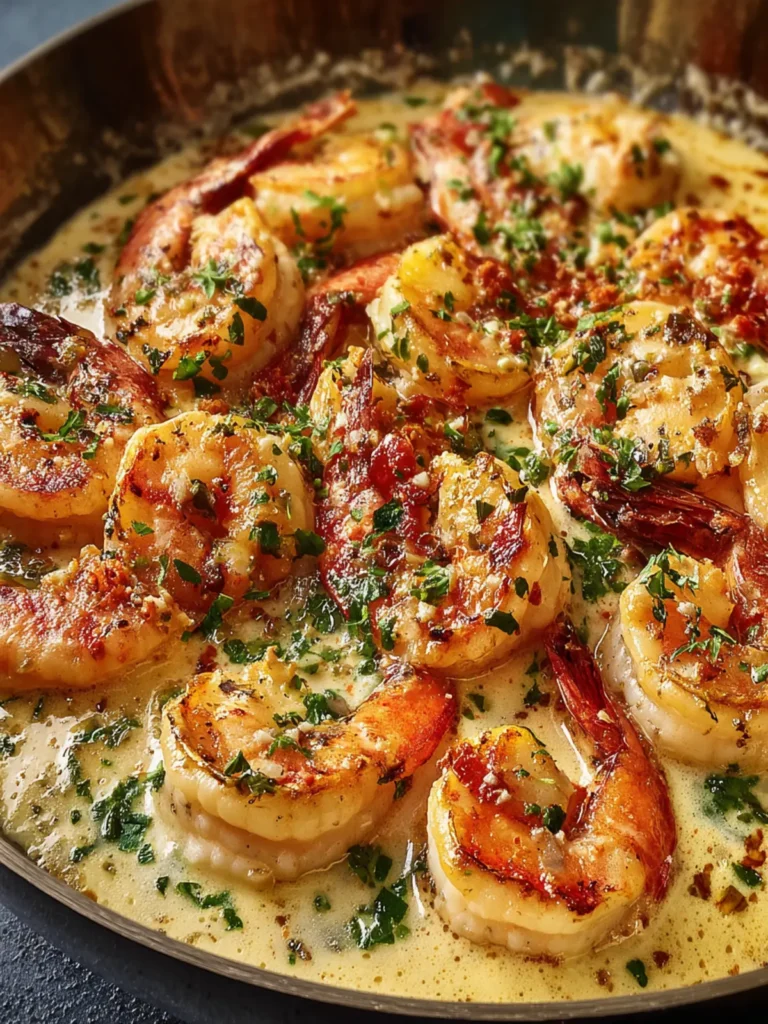 Creamy Garlic Shrimp First Image