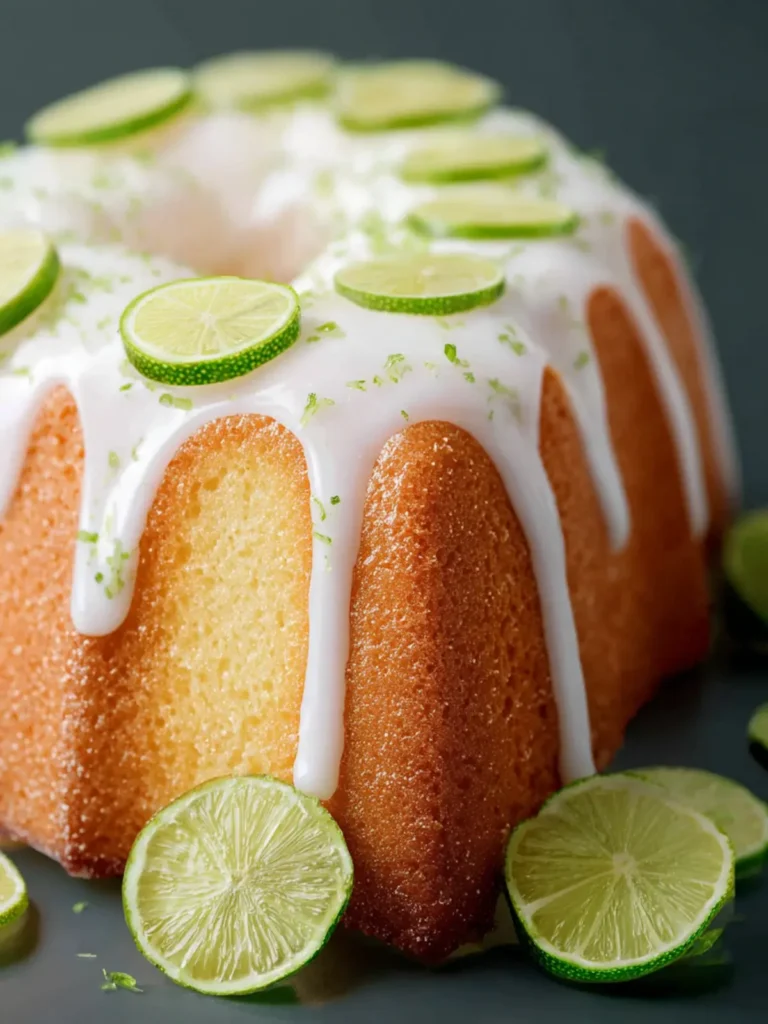 Key Lime Pound Cake First Image