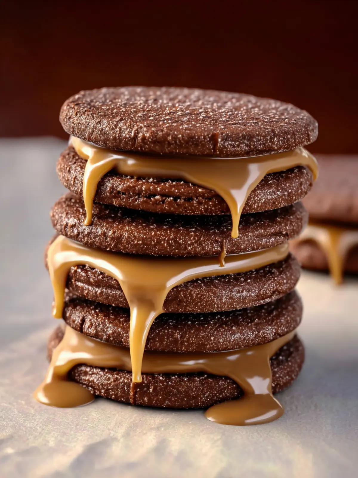 Chocolate Caramel Sandwich Cookies: Irresistibly Decadent Treats