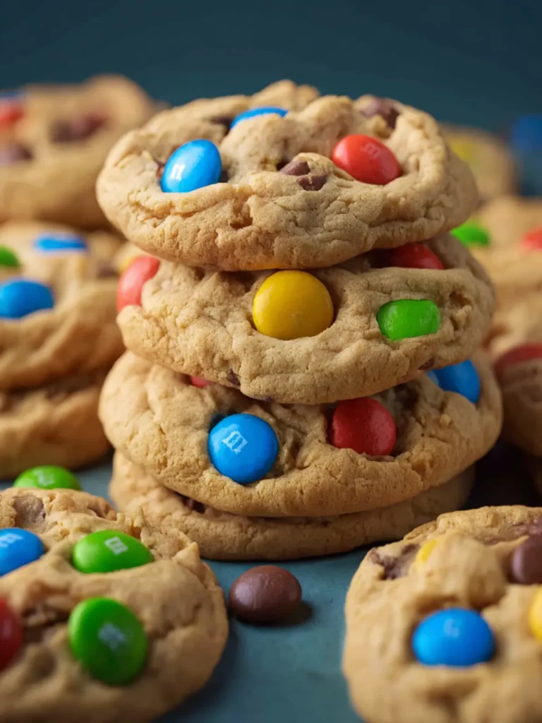 Peanut Butter M&M Cookies First Image