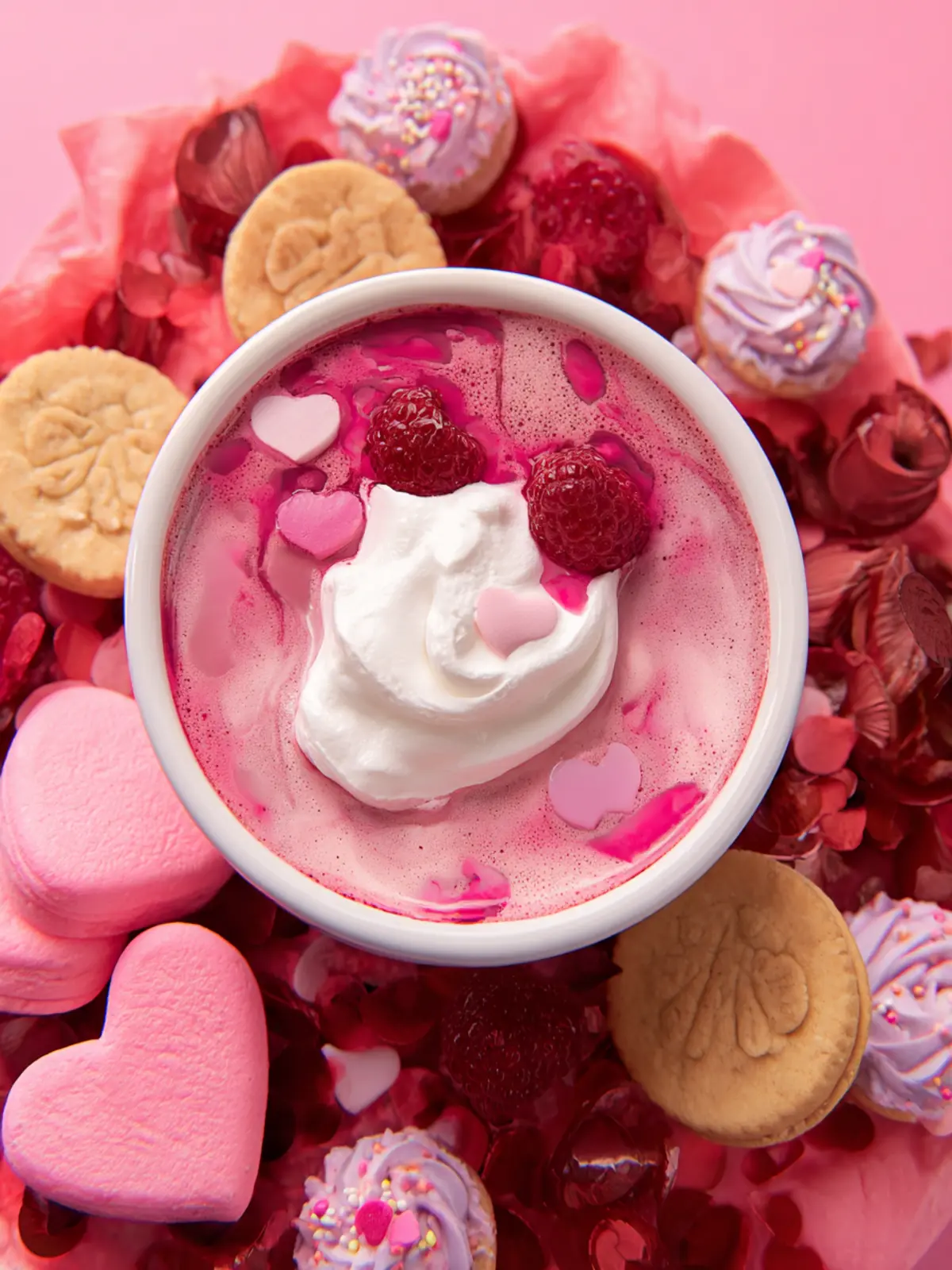 Pink Hot Chocolate Valentine’s Dessert Dip: Indulgent Love Treat