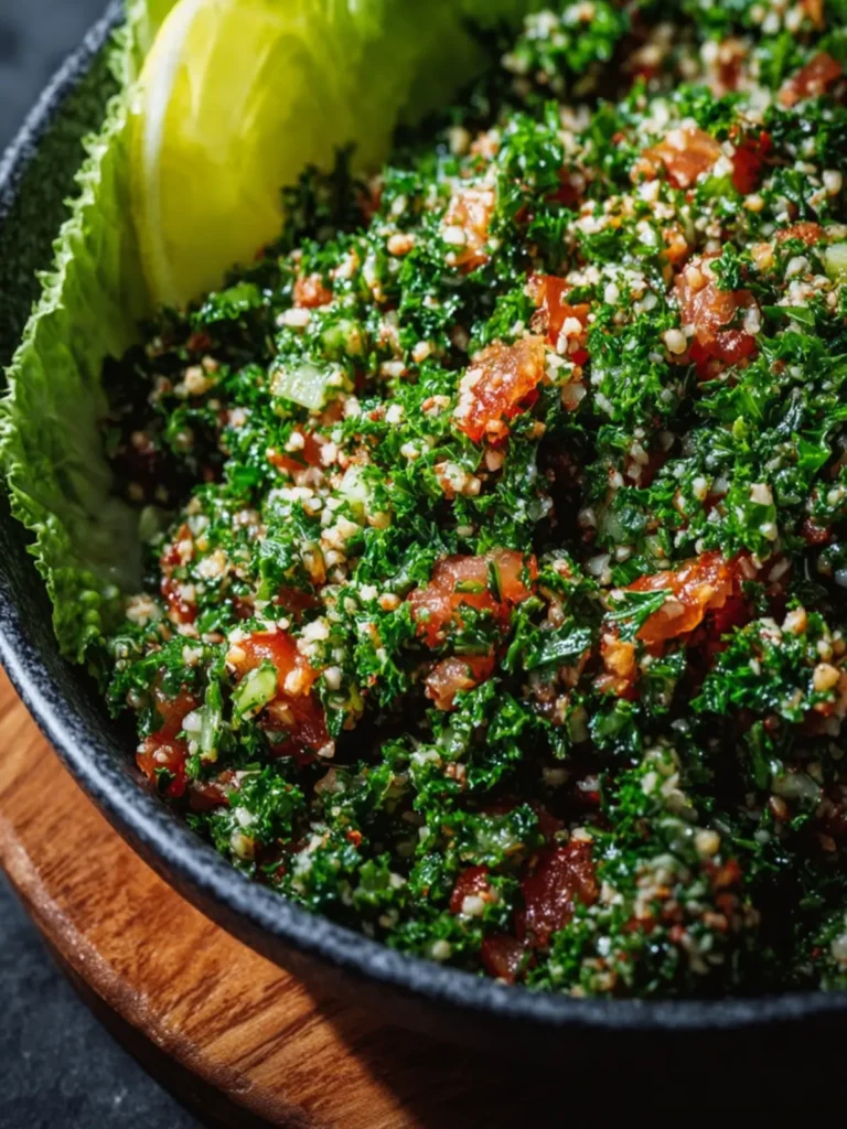 Authentic Lebanese Tabbouleh Salad Recipe First Image
