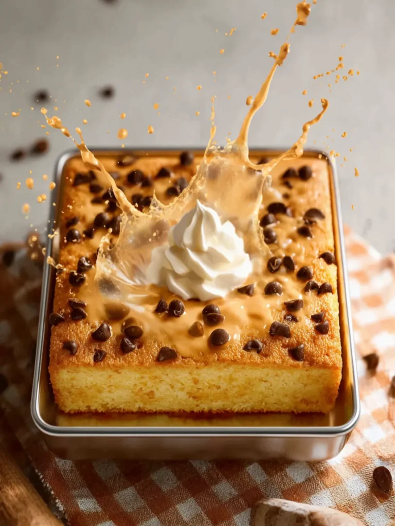 vanilla pudding dump cake First Image
