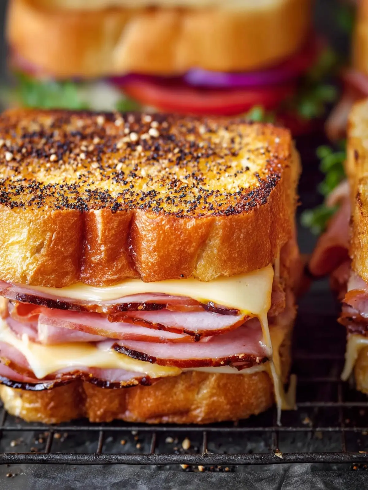 Air Fryer Sandwiches First Image