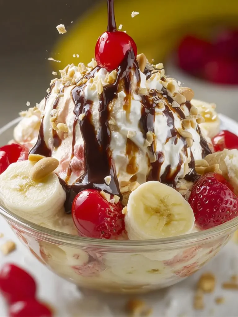 Banana Split Dessert Salad First Image