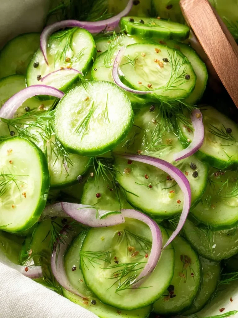 Cucumber Dill Salad First Image
