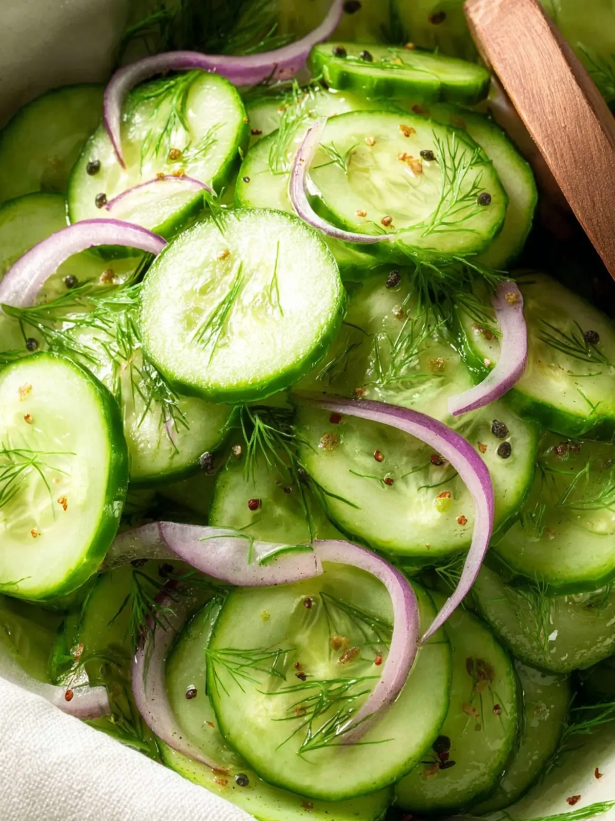 Cucumber Dill Salad First Image
