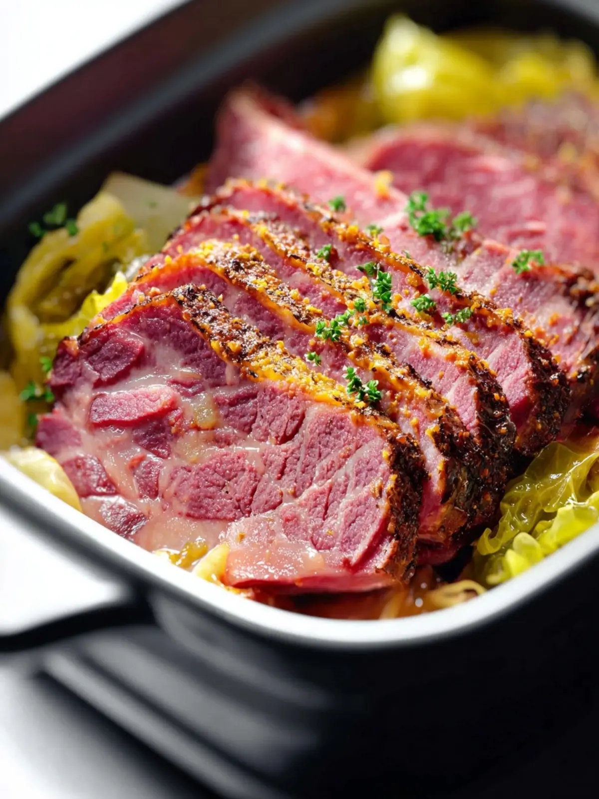 Dutch Oven Corned Beef and Cabbage First Image