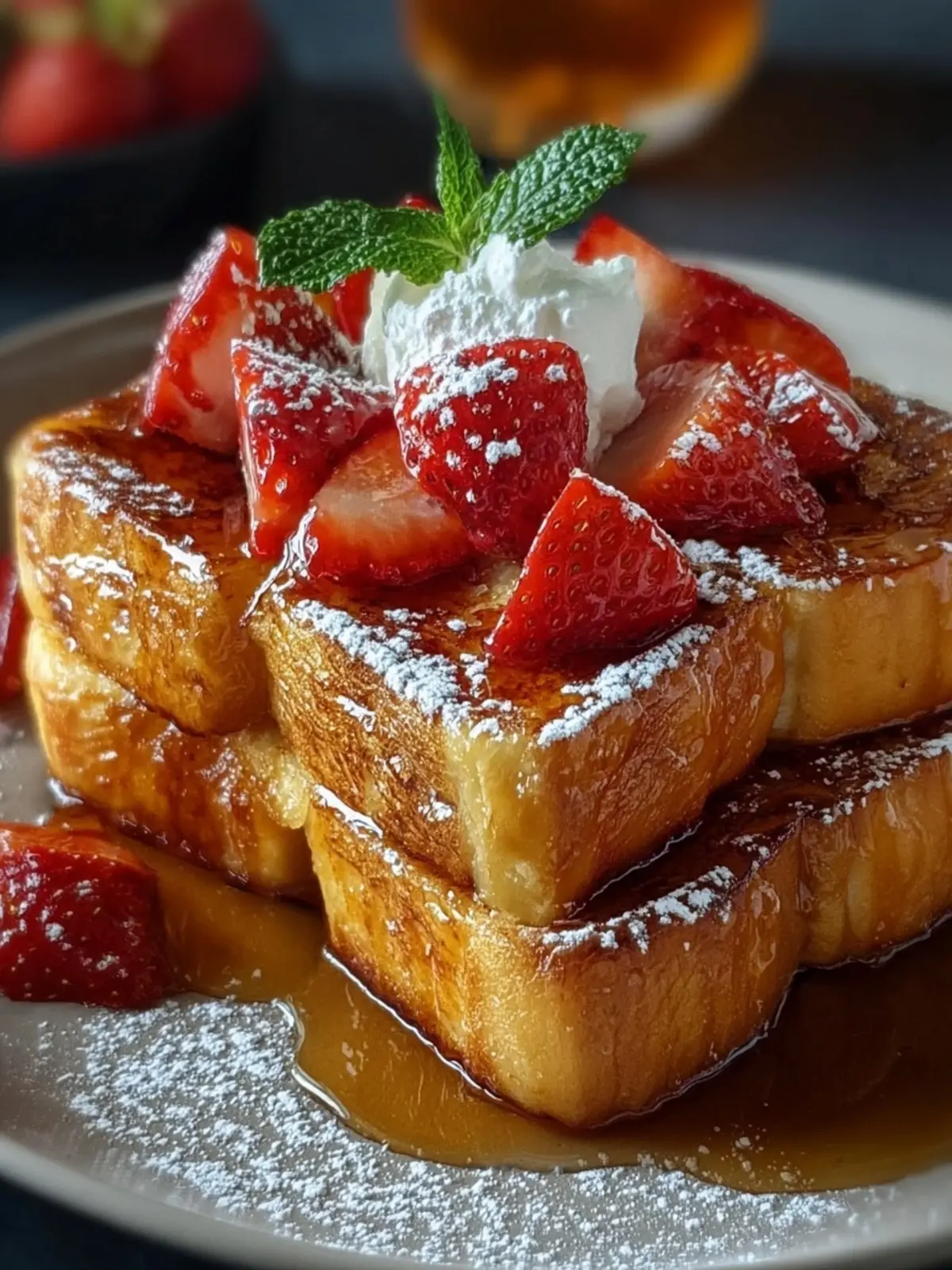 Hawaiian Roll French Toast – Easy, Tasty Bliss Awaits!